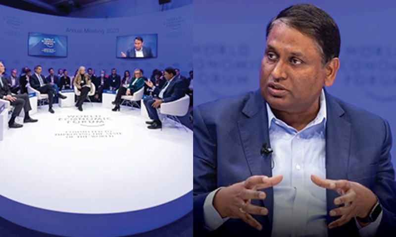 HCLTech CEO & Managing Director, C Vijayakumar, joined the deliberations at Davos 2023.
