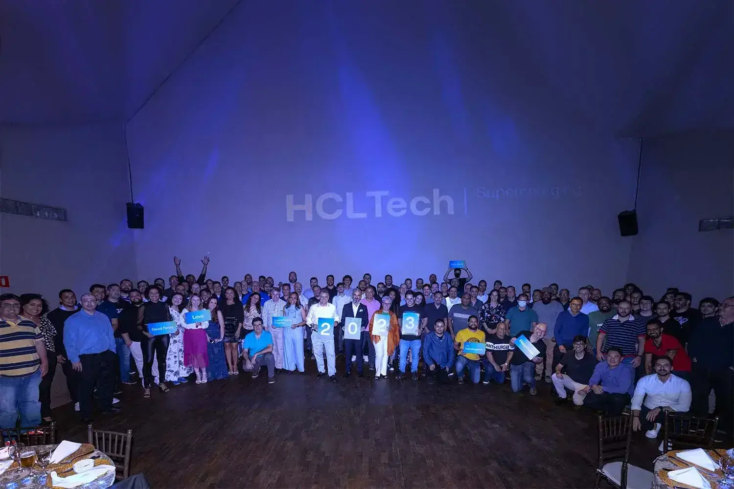 Year-end celebration with HCLTech team in São Paulo