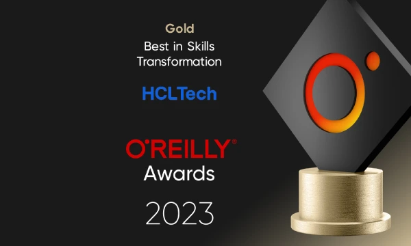 HCLTech wins gold at O'Reilly Awards for reskilling workforce