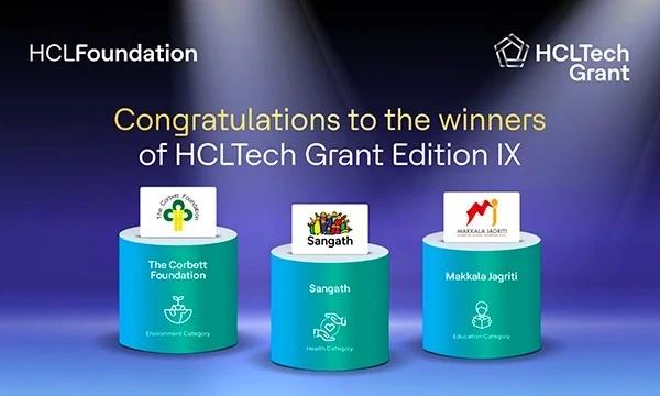 CSR: HCLFoundation announces winning NGOs of 2024 HCLTech Grant Edition IX