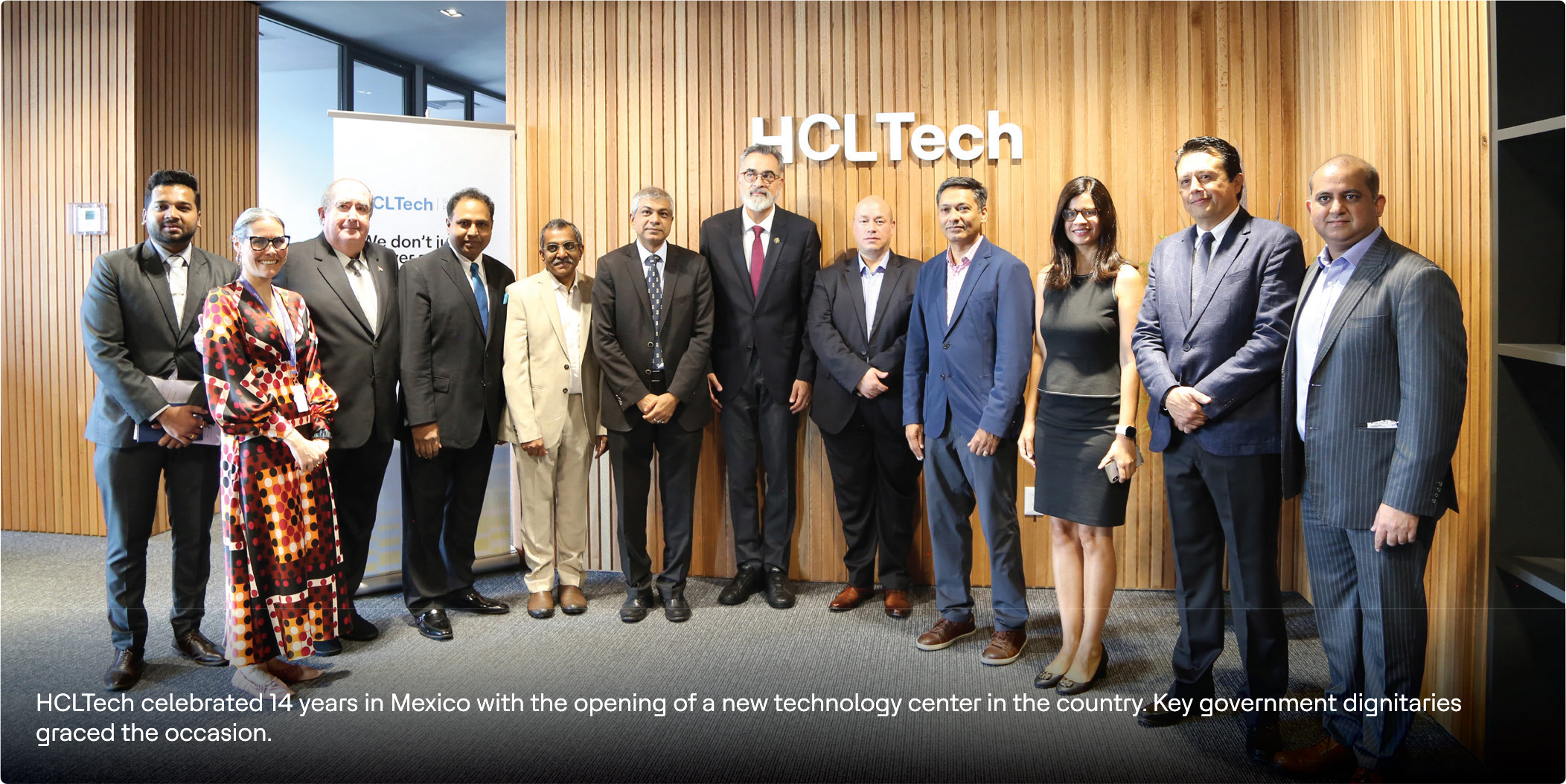 HCLTech celebrated 14 years in Mexico with the opening of a new technology center in the country. Key government dignitaries graced the occassion.