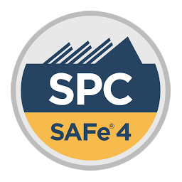 agile audience saf spc badge
