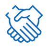 Partnership handshake