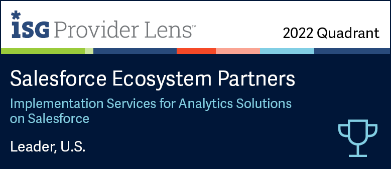 HCL Technologies recognized as Leader in ISG Salesforce Ecosystem Partners - Implementation Services for Analytics Solutions on Salesforce U.S. 2022