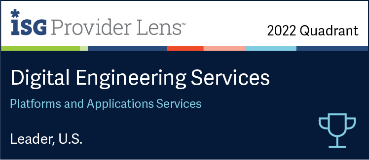 HCLTech positioned as a Leader in ISG Provider Lens™ Digital Engineering Services – Platforms and Applications Service, U.S. 2022
