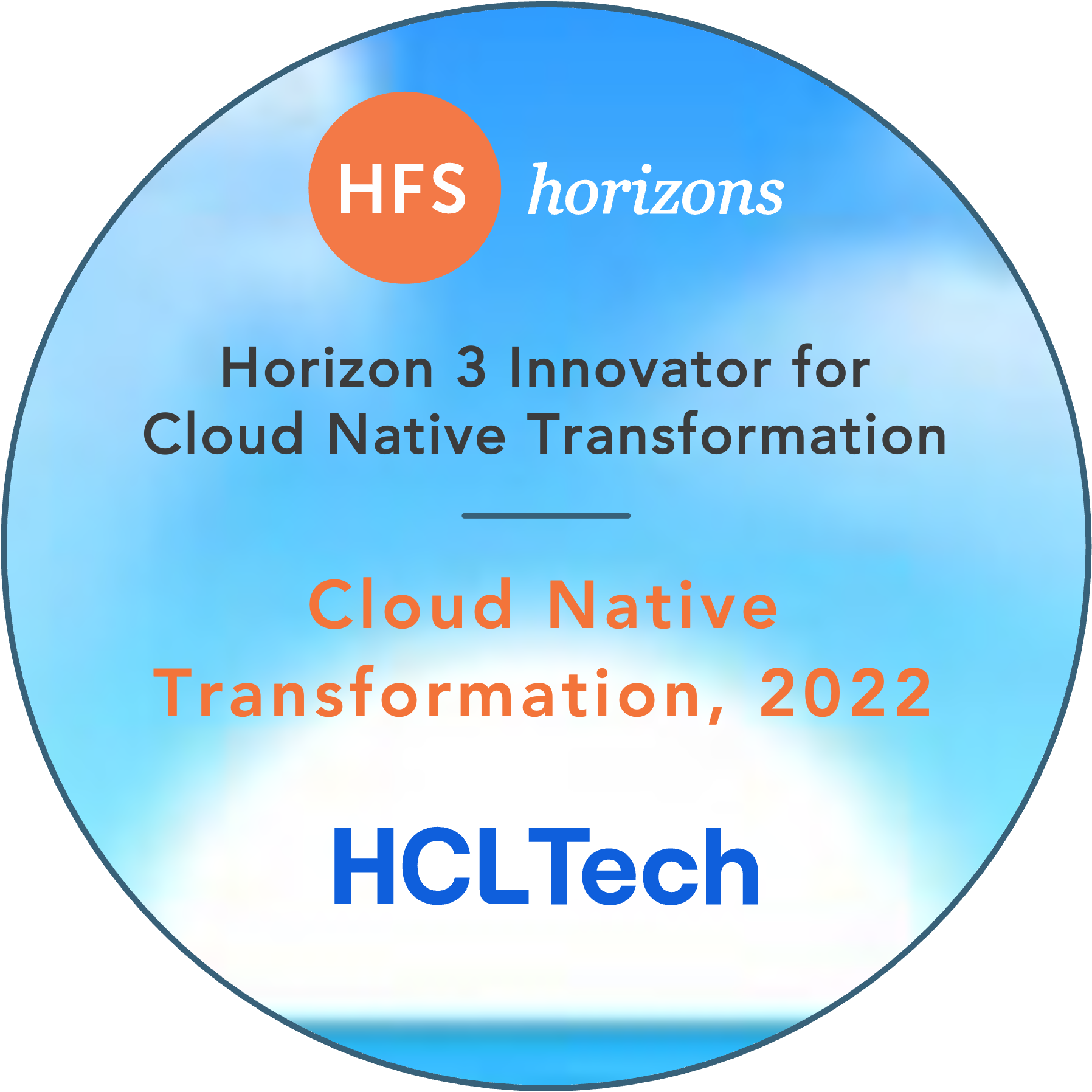 HCLTech Positioned as a Horizon 3 Innovator in HFS Horizons: Cloud Native Transformation, 2022