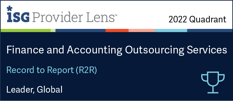 HCLTech Recognized as Leader In ISG Provider Lens™ Finance and Accounting Outsourcing Services -Record-to-Report (R2R) – Global 2022