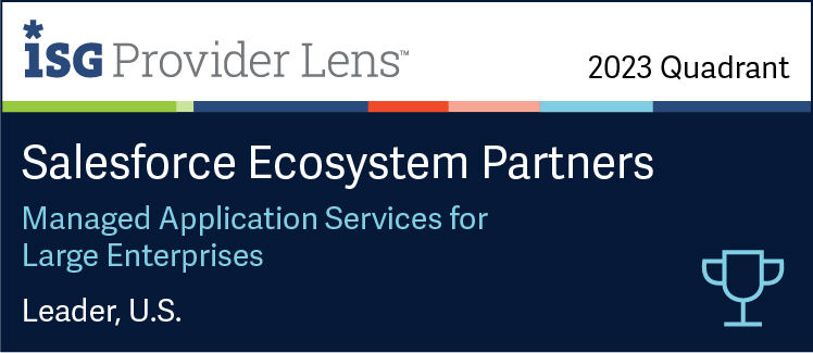 HCLTech Positioned as a Leader in the ISG Provider Lens™ Salesforce Ecosystem Partners - Managed Application Services for Large Enterprises - US 2023