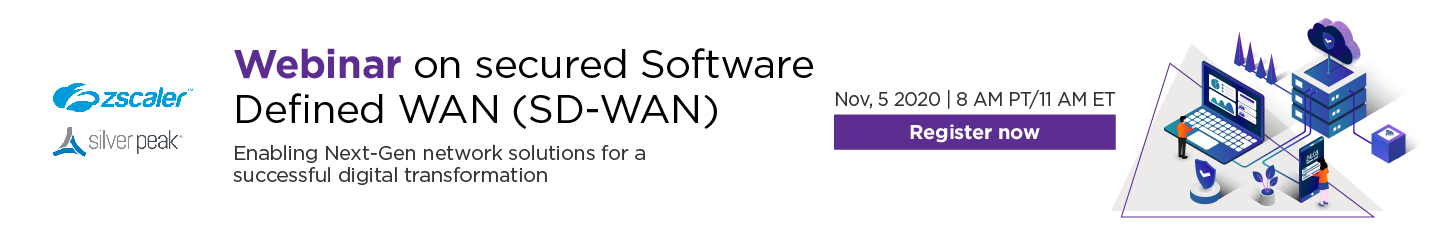 Webinar on secured Software Defined WAN