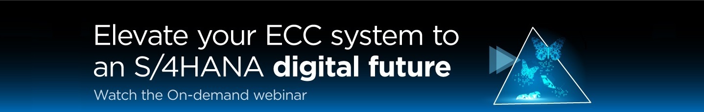 Elevate your ECC system to an S/4HANA digital future