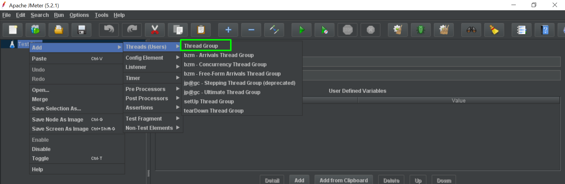 API Automation using JMeter