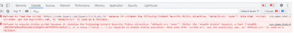 Content Security Policy in Spring Security