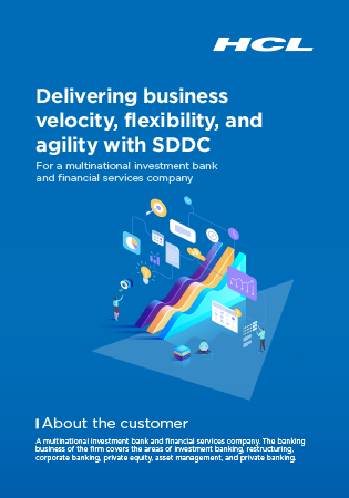 Delivering business velocity,  flexibility, and agility with SDDC