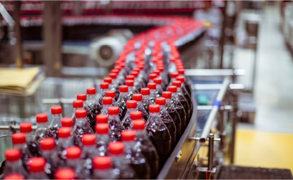 Increasing supply chain visibility for a beverage manufacturing major