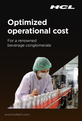 Optimized operational cost for a renowned beverage conglomerate