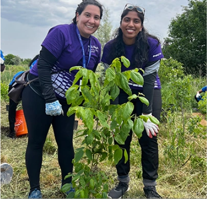 HCLTech's CSR- Tree Planting Initiative