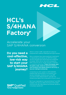 S/4HANA Factory+ - Accelerate to SAP S/4HANA