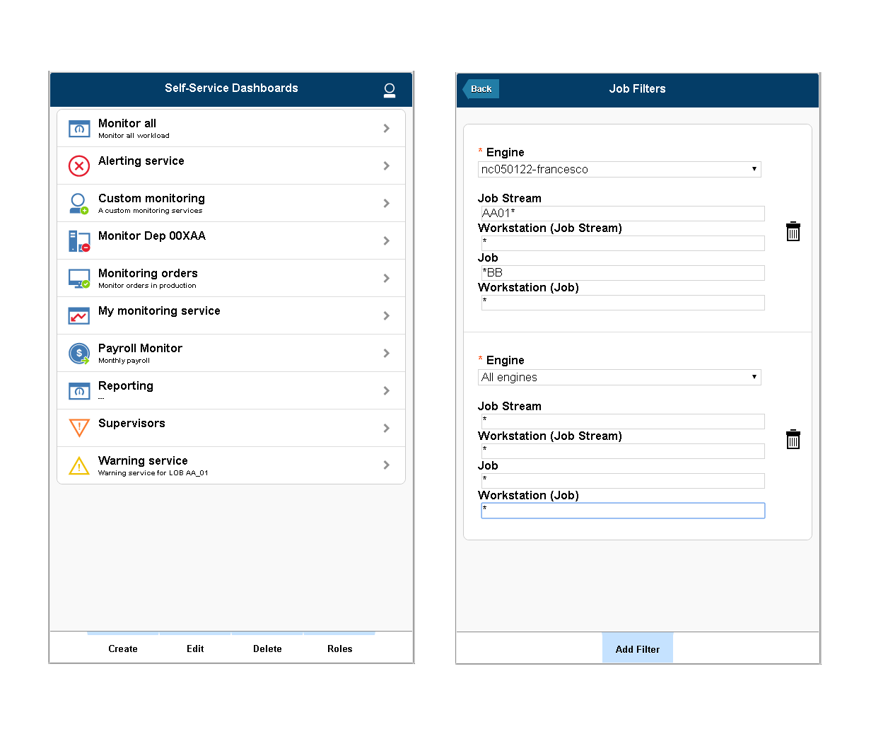 Dashboards