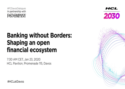 Banking without Borders- Rahul Singh at WEF