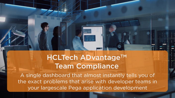 A single dashboard that almost instantly tells you of the exact problems that arise with developer teams in your largescale Pega application development