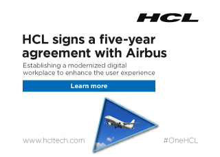 HCLTech signs a five-year agreement with Airbus. Learn more