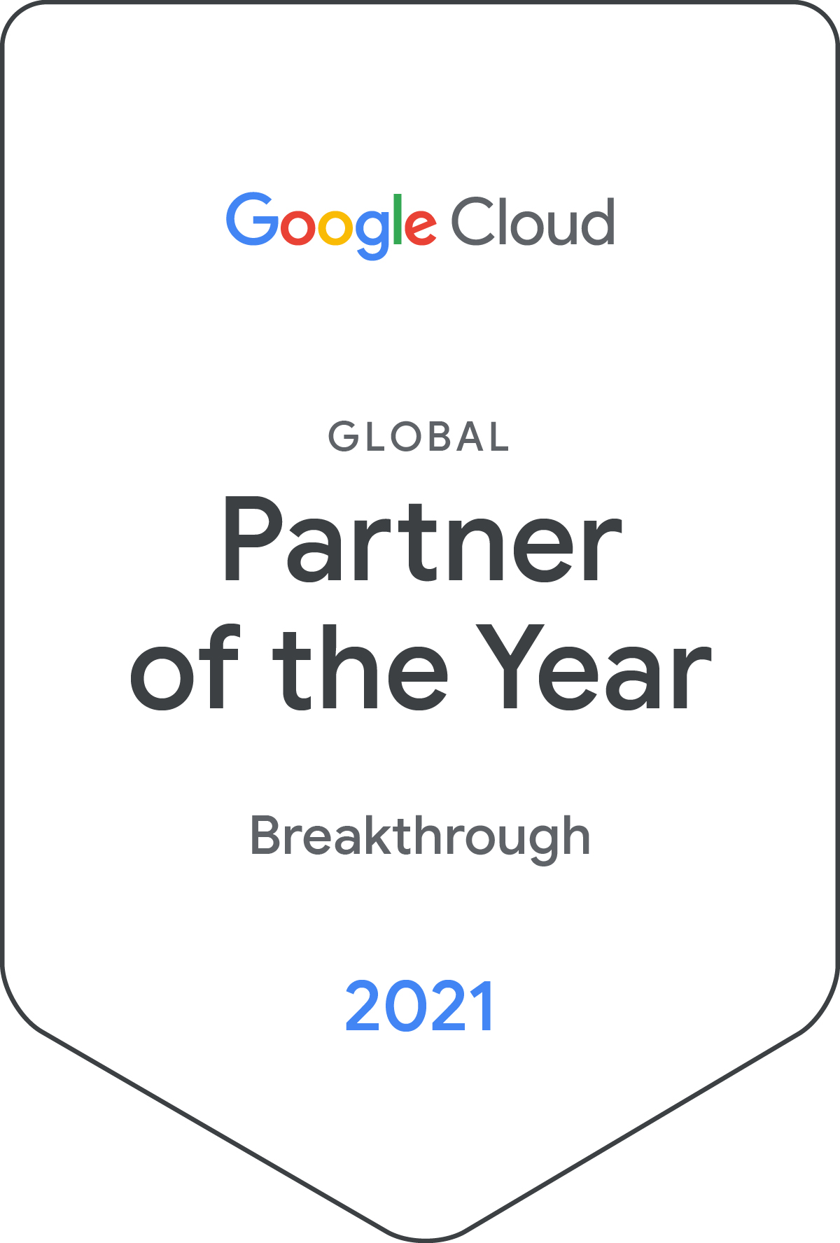 2020 Google Cloud Specialization Partner of the Year – Infrastructure