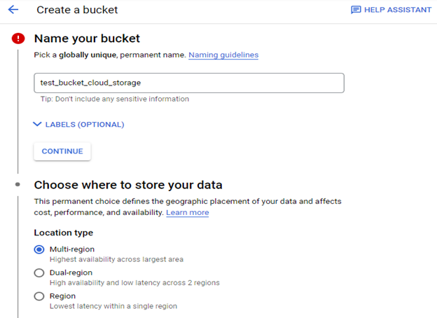 Bucket