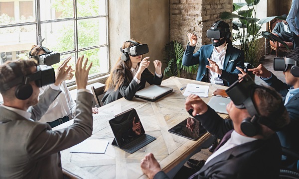 Collaborating and connecting with employees and customers in the metaverse